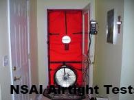 NSAI Airtightness Test